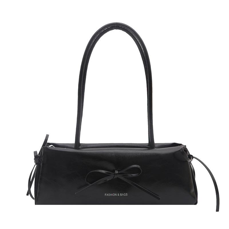 Bows Fashion Casual Large Capacity Commuting Shoulder Bag with Handle and Pillow Interior