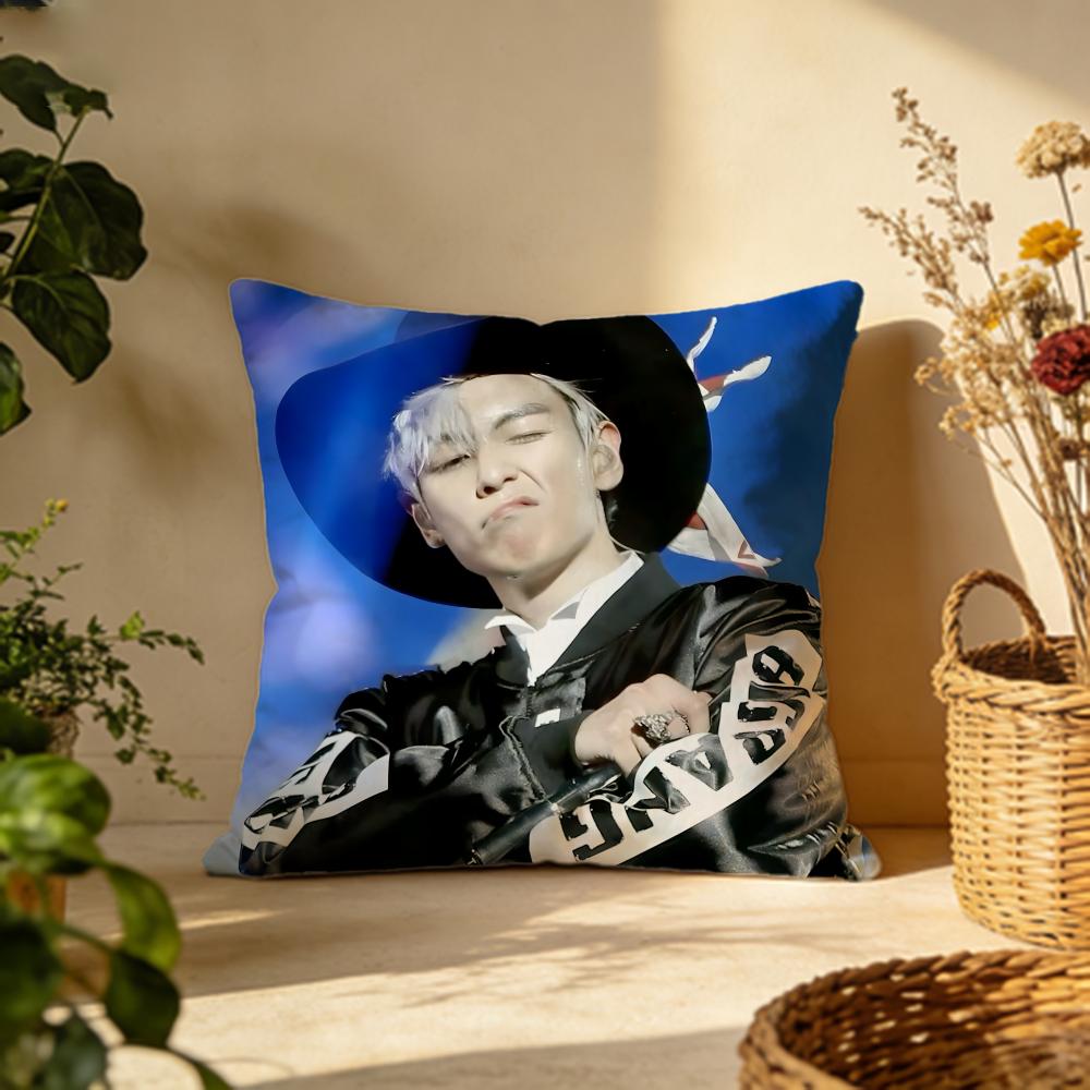 Hot TTOPTOPPSD Cushion Cover Versatile DoubleSided Pillow Case Fit for Sofa Bed Car  Daily Decor