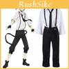Išskirtinis japoniškas anime "Bungo Stray Dogs" Nakajima Atsushi Cosplay kostiumas Uniforminis kostiumas