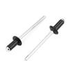 120pcsset M2.4  M3.0  M3.2  M4 Aluminium Blind Rivets Fasteners Assortment Kit with Box
