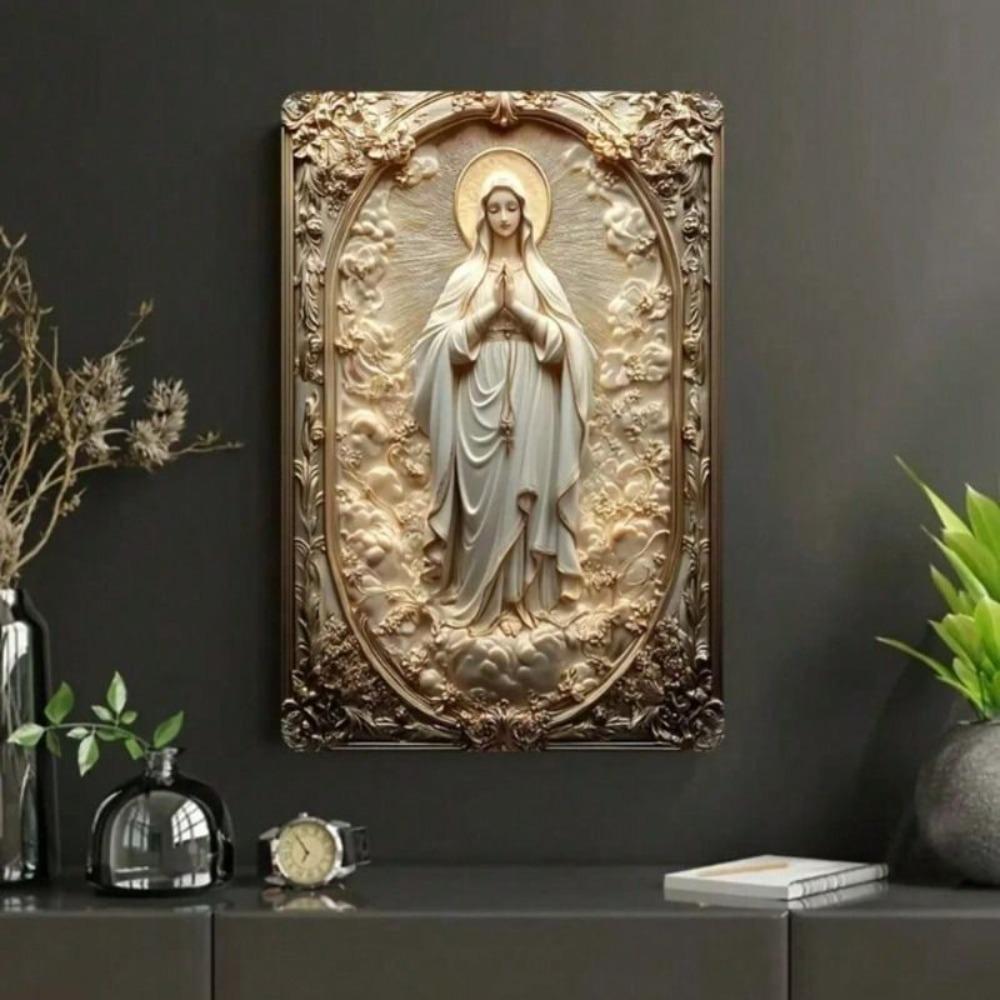 Vintage Maria Poster Metal Wall Art Kitchen Decor