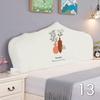 Elastic Bed Headboard Cover Cotton All-inclusive Bed Head Cover Small Fresh Flower Printed Bedside Slipcover Universal 1.2-2.2M