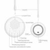 10 Soothing Sounds White Noise Sound Machine Automatic Noise Monitoring Adjustable Volume Sleep Machine with Lanyard