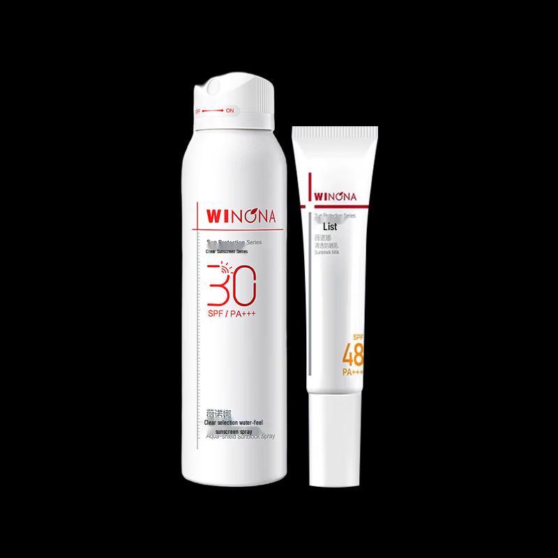 WINONA Clear Hydrating Sunscreen Spray & Lotion Set