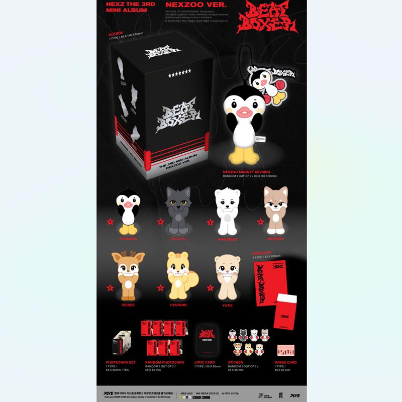 [Pre-order] NEXZ 3nd Mini Album [Beat-Boxer] NEXZOO Ver. (Online Benefit)