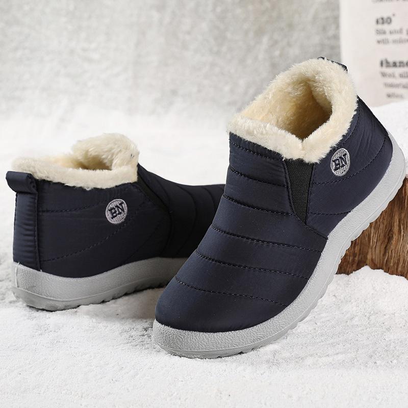 Men Boots Men'S Winter Shoes Lightweight Fur Boots For Winter Man Shoes  Waterproof Snow Boots Casual Botas Para