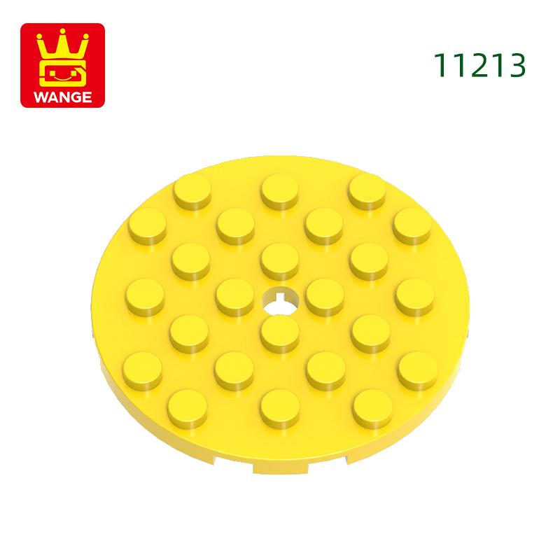 

28Pcs/lot 11213 Thin 6x6 Round Plates Gusset Constructing Cubes Moc Colors Accessories Works with with Brick DIY Spare Parts about 28pcs