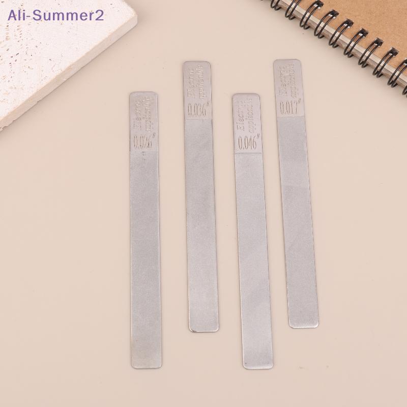 6Pcs/set Acoustic Guitar Nut Slotting Files Electric Guitar Bass Files For String Spacing Adjustment Nut Grinding Repair Tools