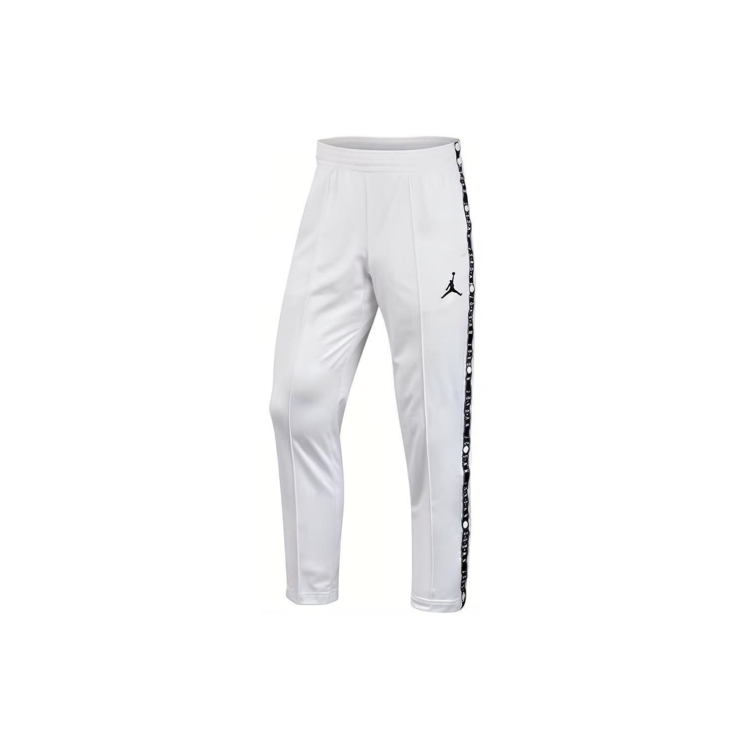 Air Jordan Side Logo Printing Pants Asia Sizing  White  Men s CK1455-100 XXXL
