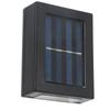 LED Solar Wall Light IP65 Waterproof Up and Down Lighting Outdoor Landscape Lamp 1.2V 5WWarm Light
