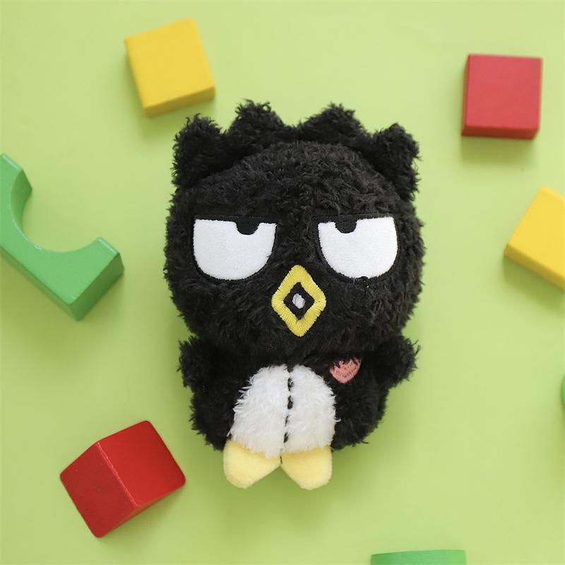 Hello Kitty Melody Pompom Purin Keroppi Badbadtz-Maru Stuffed Toy Pendant Plush Toys Keyring Anime Keychain Birthday Gift