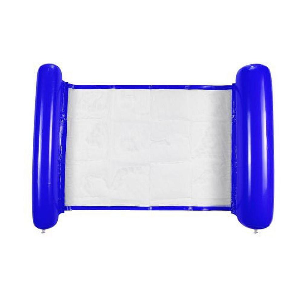 Hamac gonflable aquatique Sinhoon, matelas flottant pour piscine, chaise longue portable, 130 x 71 cm