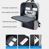 Men's Waterproof USB School Backpack Oxford Cloth 15.6 Inch Laptop Backpack Stylish Unisex Business School Back Pack