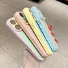 Applicable to iPhone11PROMAX mobile phone case ripple pattern magnetic suction Apple 11 contrasting color Macaron all-inclusive protective case
