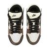 Nike Dunk Low Twist 'Panda' Low top Skateboard Shoes Women's Brown White Black DZ2794-001(Team4-)