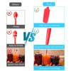 Set of 3 Silicone Jar Spatulas, Rubber Spatulas, Long Handle Jar Spatulas, Small Silicone Spatulas, Thin Spatulas, Nonstick Silicone Scrapers, Kitchen