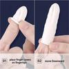 20/100PCS Anti-static Latex Finger Cots, Non-slip Disposable Rubber Fingertip Protectors for Industrial Use