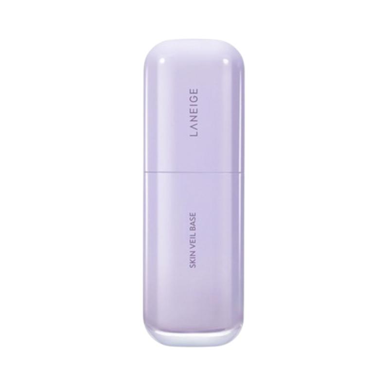 Laneige Skin Veil Base EX SPF28 PA++ 30ml – Tone Correcting Makeup Base, Lightweight Skin Prep Primer, Violet & Mint Green