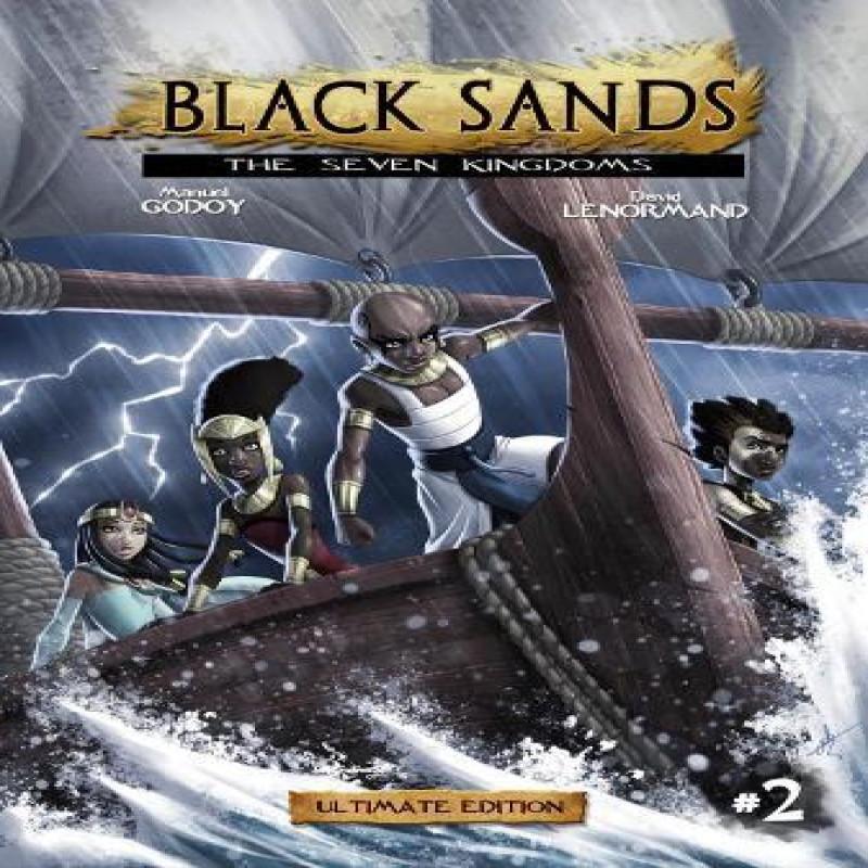 Black Sands the Seven Kingdoms vol 2 by Manuel P Godoy Paperback Book 9798989884131