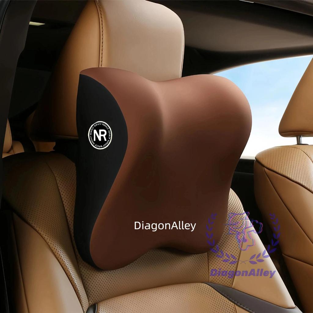 1/2PCS Car Headrest and Lumbar Support Neck Pillow Set Automotive Memory Foam Office Chair Headrest Fatigue Relief Travel Pillow
