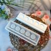 Long Candle Holder Molds Five Hole Tealight Holder Molds Base Molds for DIY Craft Tealight Holder Home Decorations