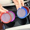 Exclusive Diamond Car Coaster: Non-slip, Heat-Resistant Silicone Cup Holder Pad