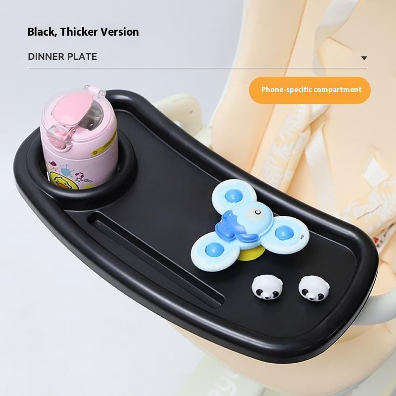 

Детская коляска, обеденный столик, универсальные аксессуары, съемный столик для еды, подходит для детских ходунков, колясок-тростей