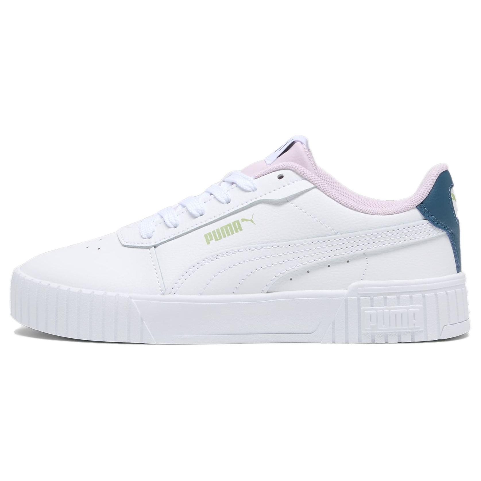 Puma Carina 2.0 White Ocean Tropic Women Sneakers White--White-Ocean-Tropic 385849-27 37
