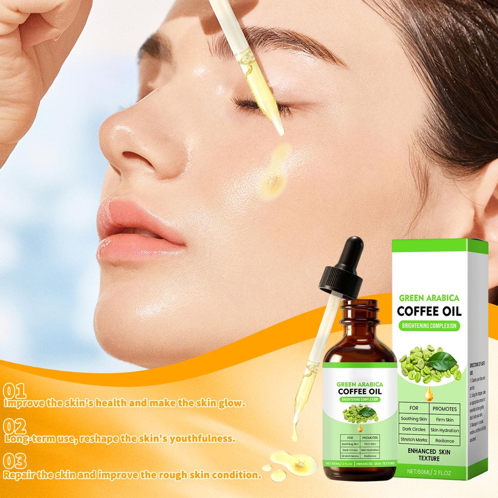 Coffee Moisturizing Esence Oil Mildly Moisturizing And Nourishing Facial Skin, Delicate, Soft And Smooth Care Oil60ml