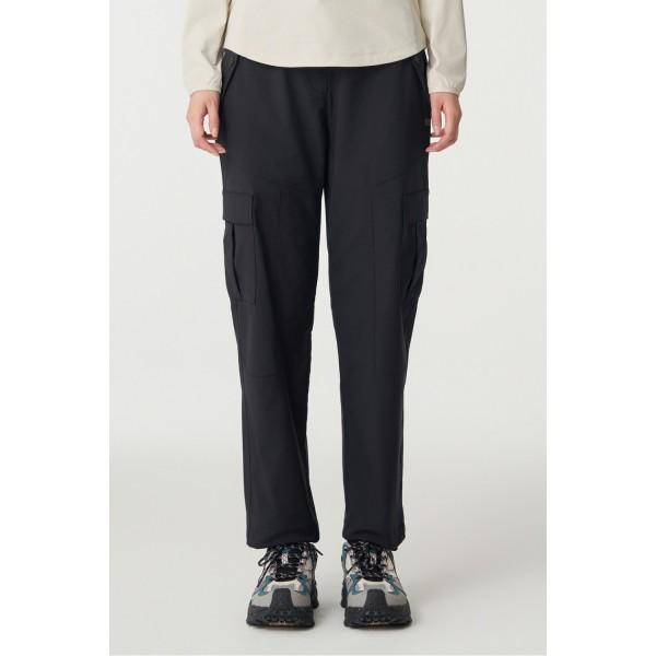 Kolon SportS Women S looSe Fit Cargo pantS Jkpna25142blk