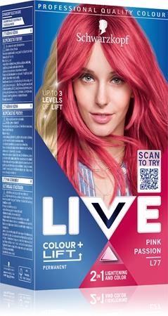 

Schwarzkopf LIVE Colour + Lift permanent hair colour TU прозрачный