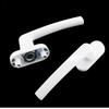 1 Set of Zinc Alloy Plastic Steel Door Split Handle Lock Balcony Bathroom Sliding Door Double-sided Transmission Handle