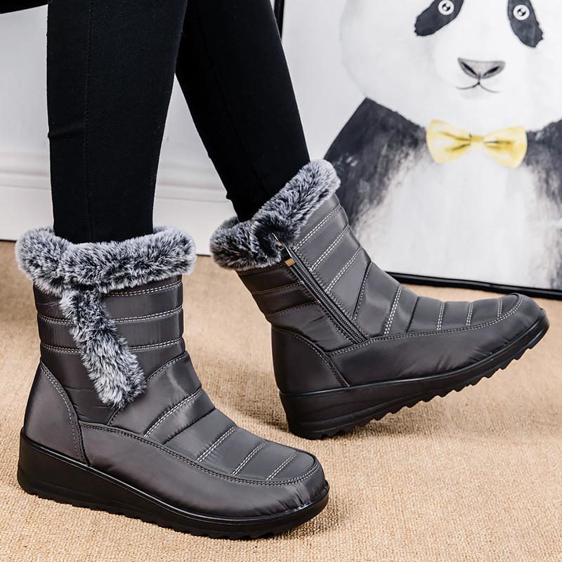 Women's Boots Snow Fashion Shoes Woman Waterproof Shoes Women 2026 Trend Ankle Boots Platform Botas Mujer Boots For Women