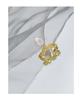 VIANRLA Freshwater Pearl Ring 925 Sterling Silver Dangle Pearl Ring for Women