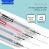 Point Stone Soft Grip Quick-Drying Gel Pen 0.5mm Bullet Tip, Black/Red/Blue, Ideal for Exams
