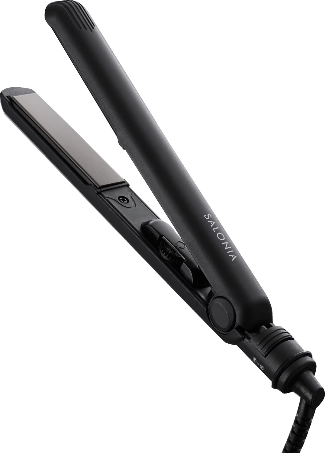 

SALONIA Mini Straightener/Hair Iron with Heat-Resistant Pouch, SL-010SB, Black