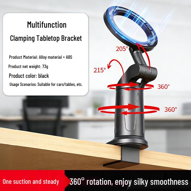 

Foldable Magnetic Phone Holder for Office, Travel, and Meetings