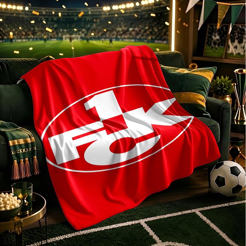 Coperta Kaiserslautern Leggera Ideale Coperta da Letto Perfetta per Viaggi, Campeggio, Soggiorni, Uffici, Divani, Ventilatore Regalo di Natale