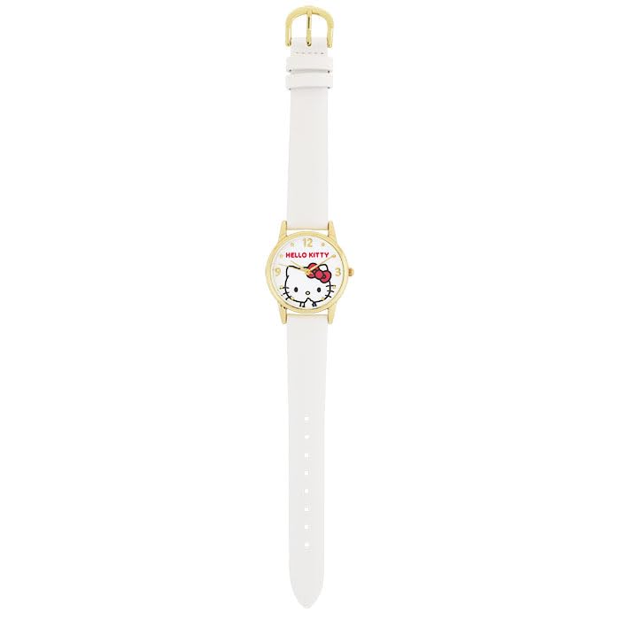 Sun Flame Co. Limitado. Reloj J-Axis Sanrio Hello Kitty HECHO EN JAPÓN Producto Japonés JR4D0001 Para Mujer Blanco