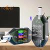 Latest 600W DC4.5-50V Max 12A High Precision Digital Voltage Current Tester DC5.5x2.5 Instrument Power Capacity Meter DT550