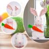 New Easter Bunny Standing Figure Cute Doll Holiday Party Decoration Home Decorations