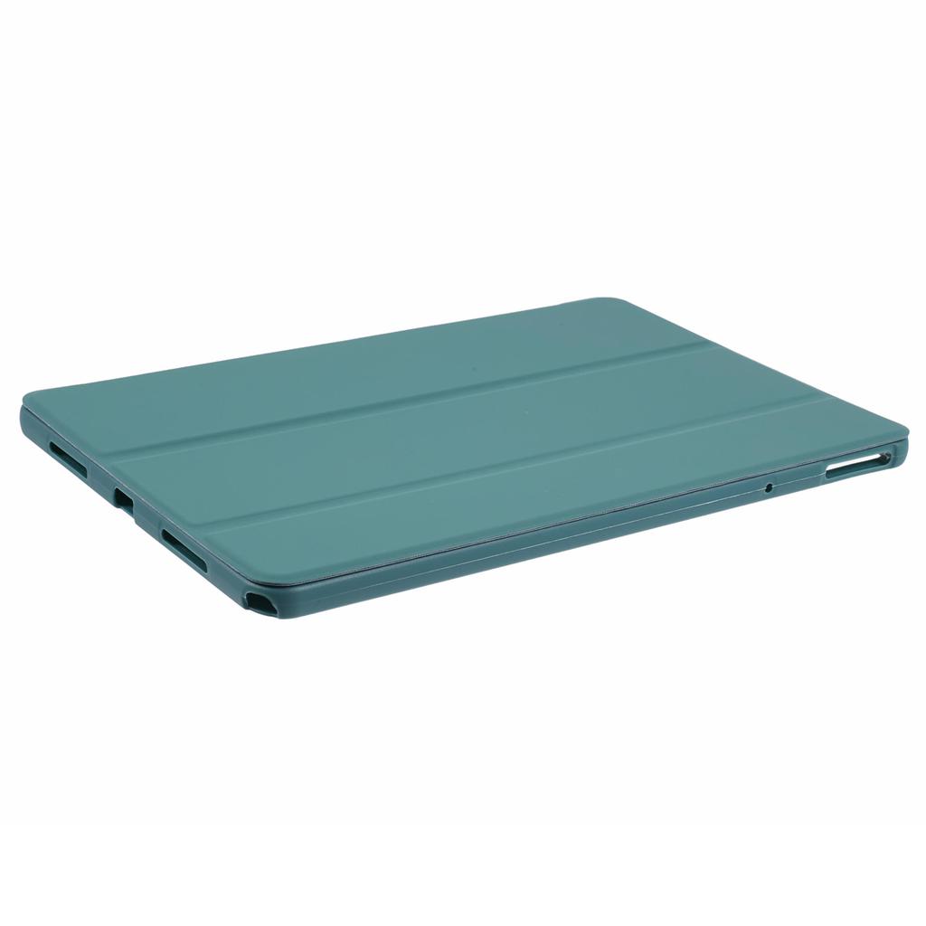 For Lenovo Tab M11/Xiaoxin Pad 11 2024 Case Leather+Silicone Tri-fold Stand Shell Tablet Cover