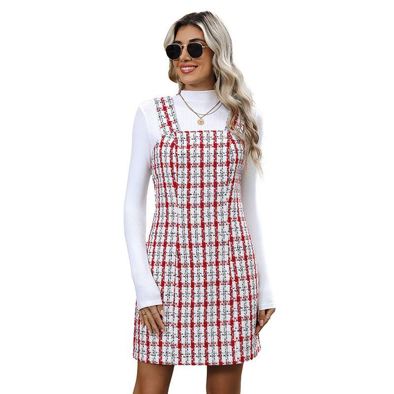 Fashion Women Suspenders Dress Ladies Skirt Dress Slimming Strap Short Dress