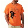 3D Printed Men's T-shirt Round Neck Short-sleeved Top Men's Comfortable Daily Simple Fashion T-shirt