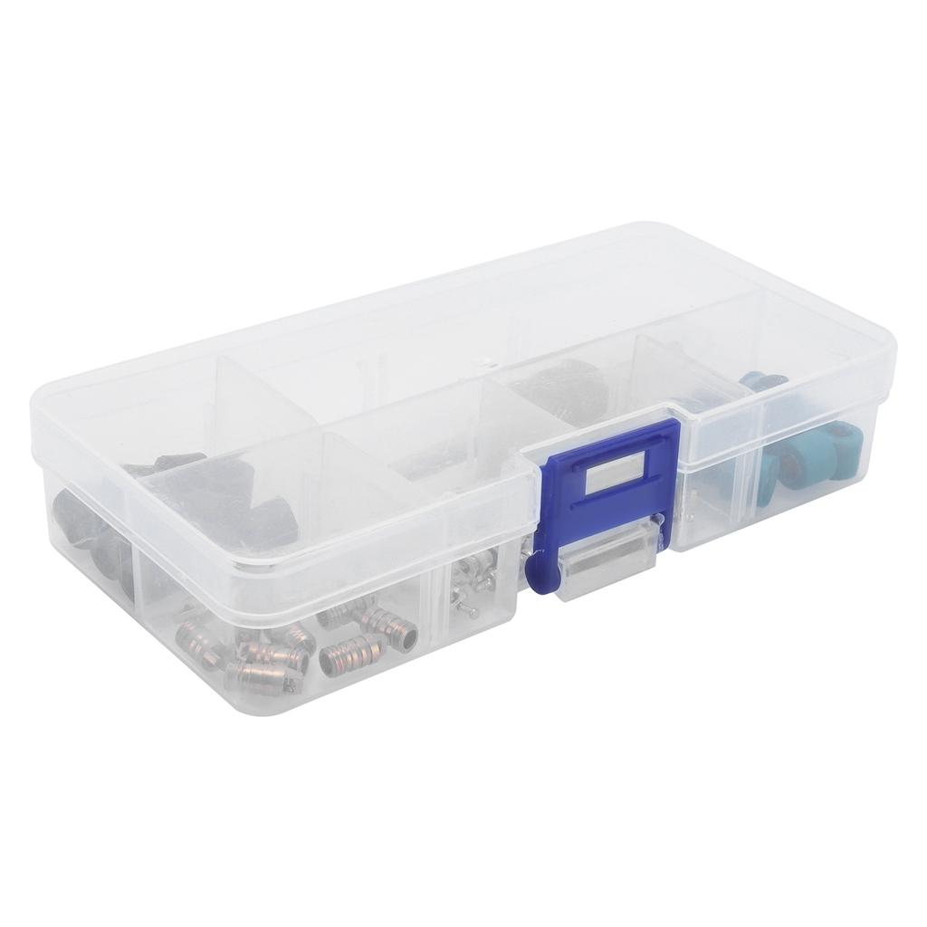 46PCS/Set Air Conditioner Valve Core Remover Tool A/C Repair Tool Gasket Set for R410/R22/R134a