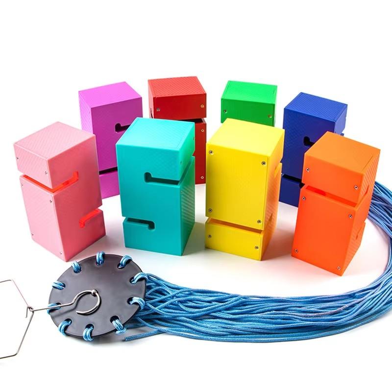 5 Stück Outdoor Sport Teamwork Spiel Requisiten Spielzeug Kinder Kooperieren Zum Turmbau Kindergarten Sensorisches Spielzeug Kinder Sportspielzeug