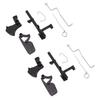 2 Set Throttle Trigger Choke Rod Switch Shaft Trigger Spring Kit Fit for MS170 MS180 017 018 Chainsaw