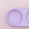 Haustier Doppelnapf Katzennapf, Haustier Doppelnapf Katzenbecken, Macaron Bonbonfarbenes Haustierfressbecken, Haustiernahrungsschüssel