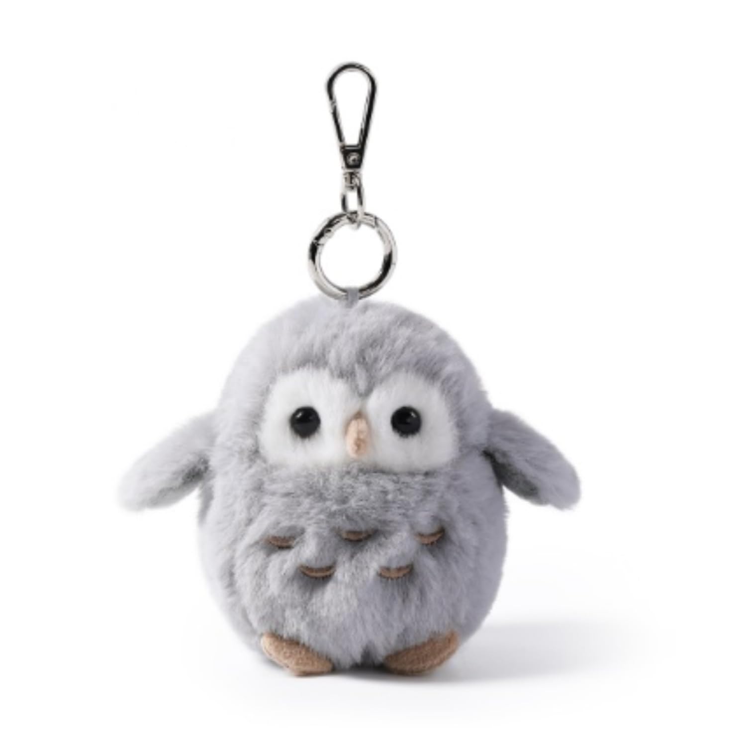 McHugs Gray Owl Charm Keychain MC600163