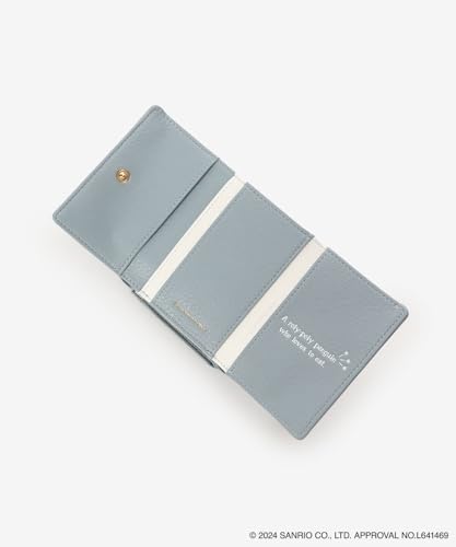 Samantha Vega Tri-fold Wallet [Tuxedo Sam Collection] Jeweled Folding Wallet for Women, Dark Blue